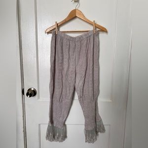 JDL Collection de Vetements lace-trimmed, cottage-core, Victorian Bloomers